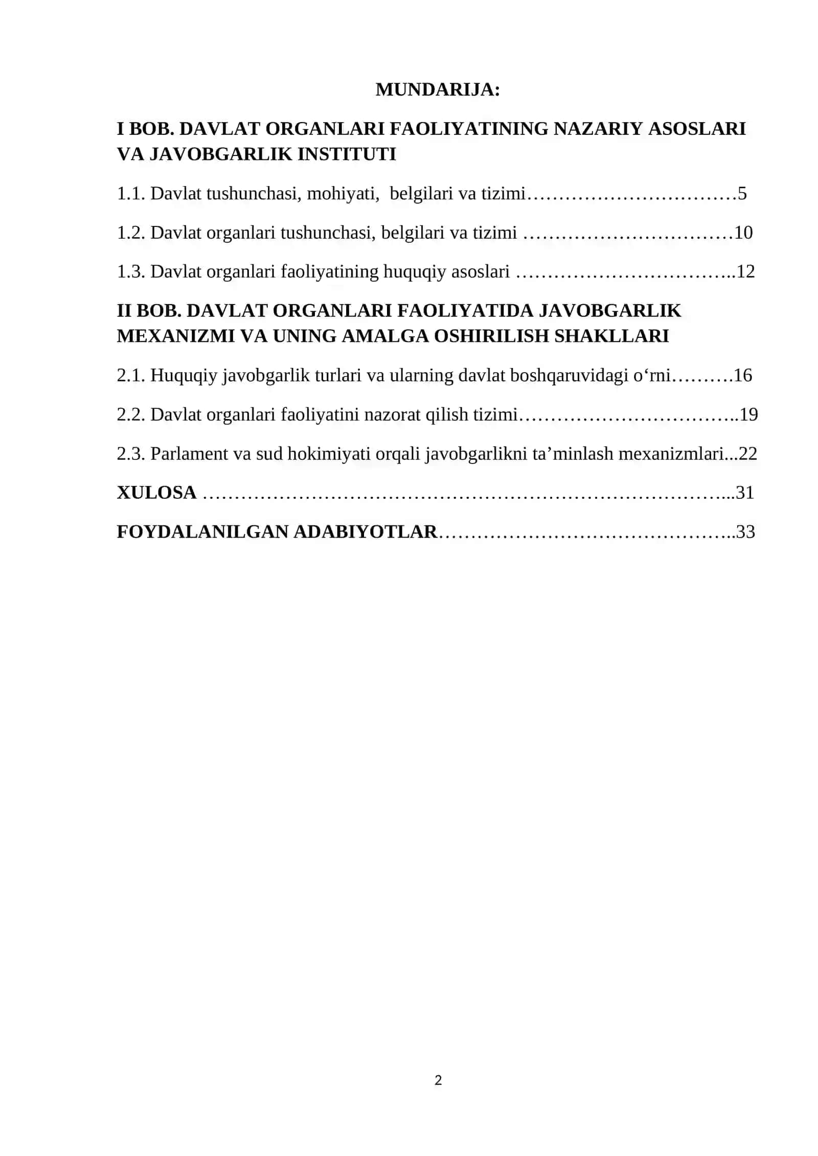 DAVLAT ORGANLARI FAOLIYATIDA JAVOBGARLIK MEXANIZMI 2