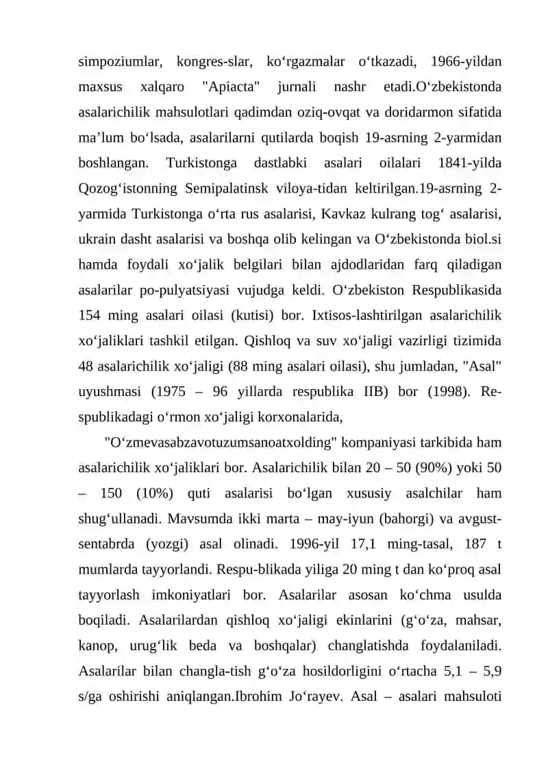 Asalarichilik Mahsulotlari 2