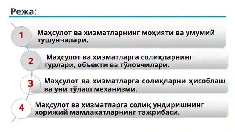 Товарлар ва хизматлар 2