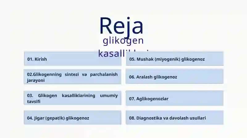 Glikogen kasalliklari 2