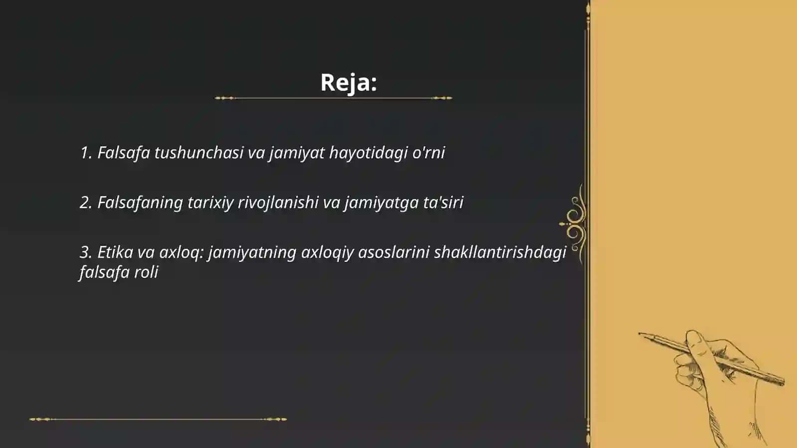 Falsafa va uning jamiyat hayotidagi roli 2