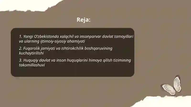 Xalqchil va Insonparvar Davlat Qurishning Ijtimoiy-Siyosiy Ahamiyati 2