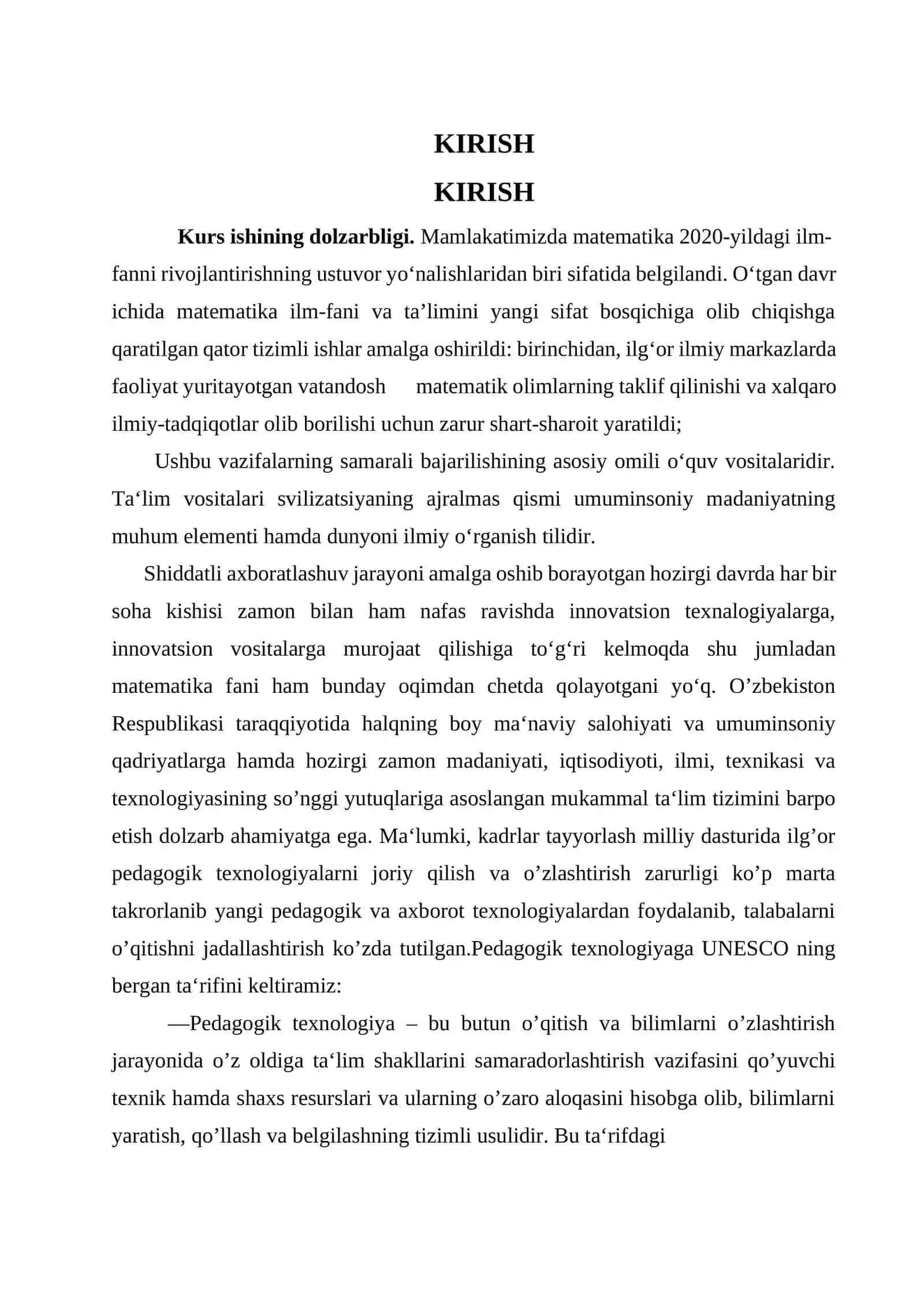 Ko’p o’zgaruvchi fungsiyaning yuqori tartibli xosila va diferensiali 2