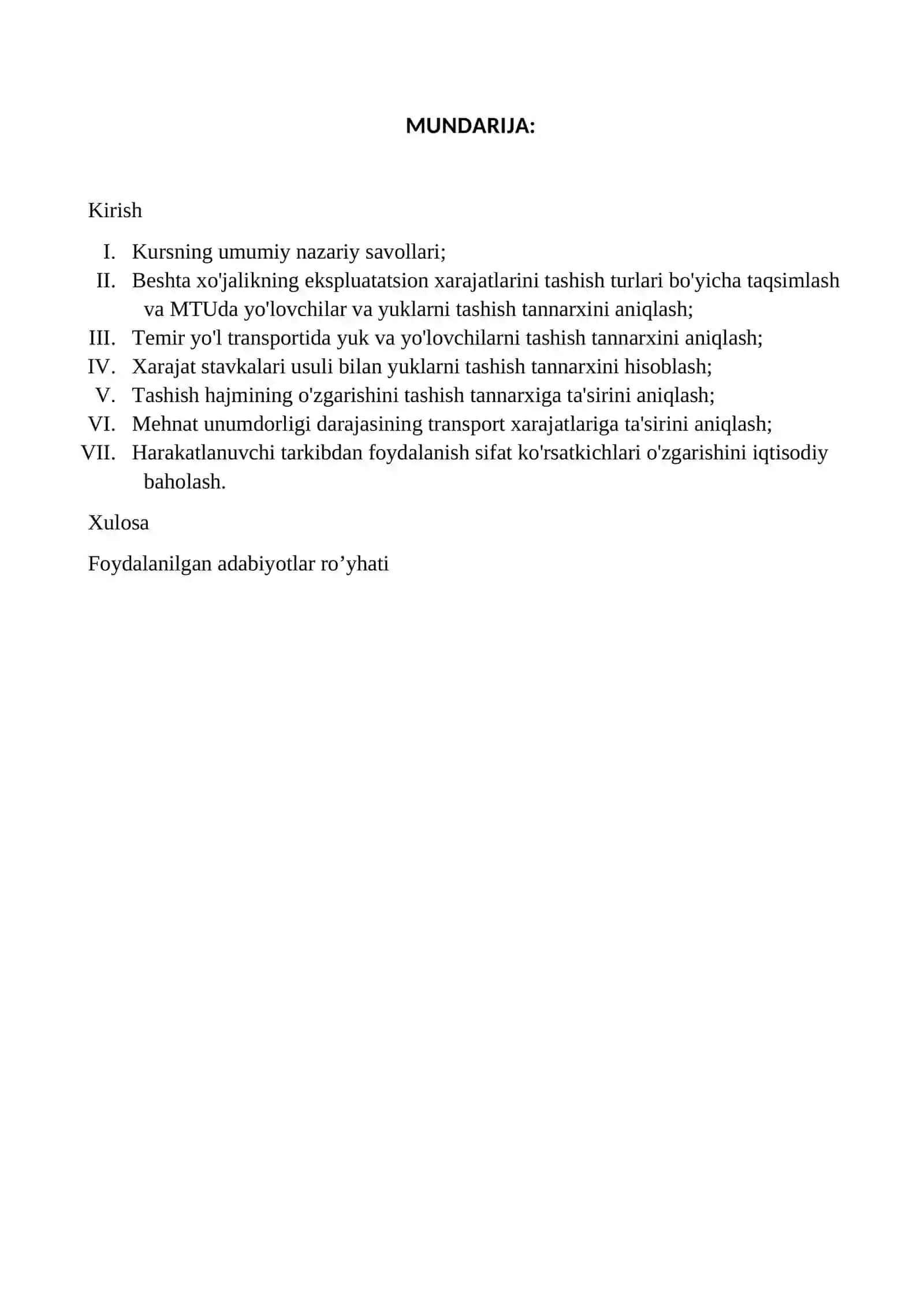 Kursning umumiy nazariy savollari 2