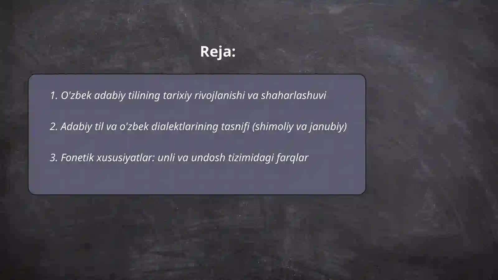 Òzbek adabiy tili va uning dialektikasi(lahjasii) 2