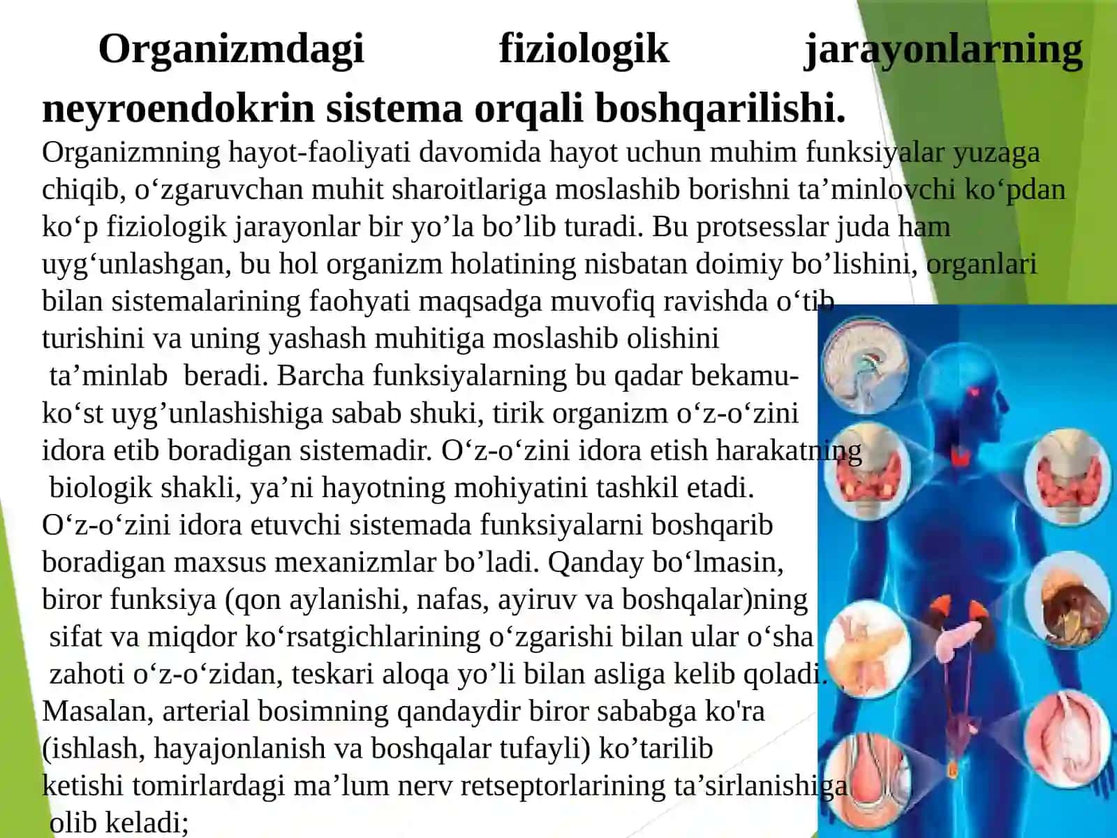 Ichki sekretsiya bezlari fiziologiyasining yosh xususiyatlari 2
