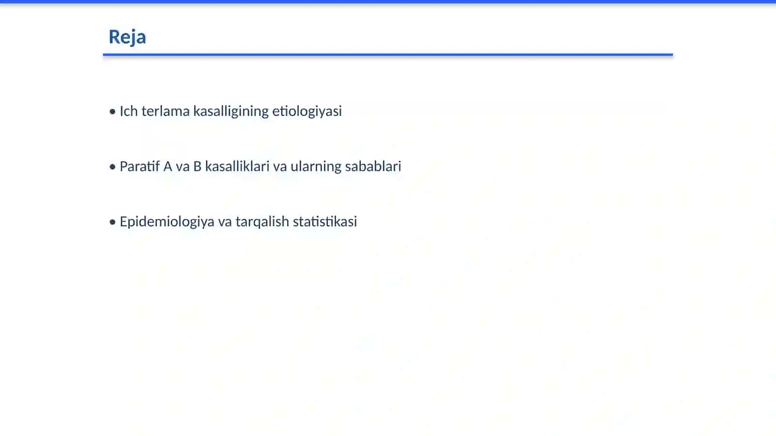 Ich terlama, paratif A va B etiologiyasi, epidemiologiyasi 2
