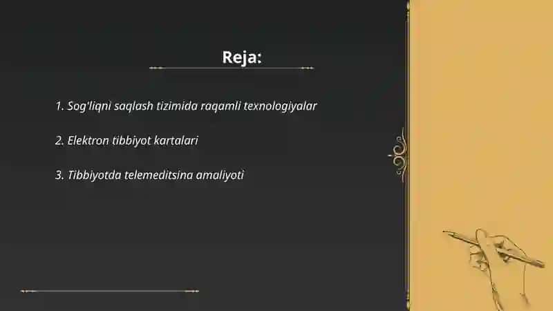 Tibbiyotda axborot texnologiyalari 2