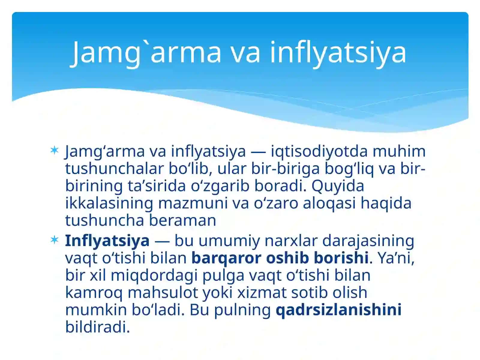 Jamg`armavainflyatsiya 2