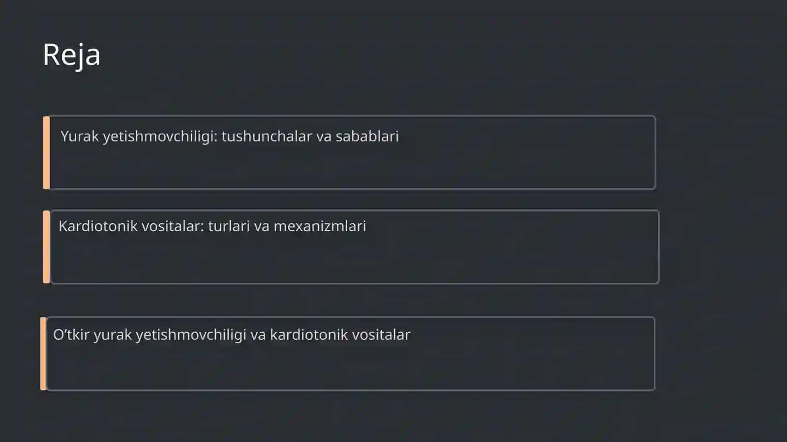 O’tkir va surunkali yurak yetishmovchiligida kardiotonik vositalarning ahamiyati 2