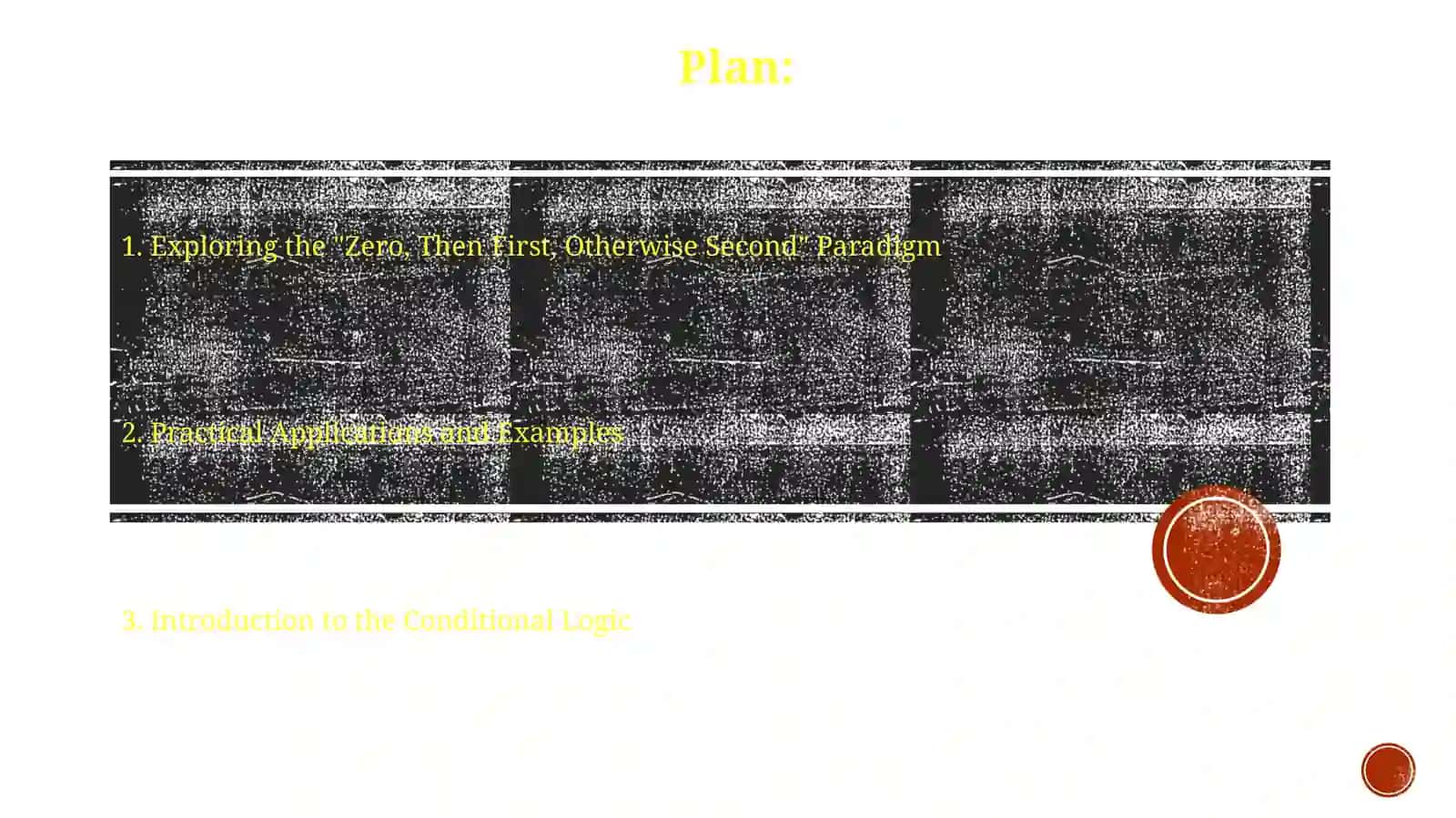 Exploring the "Zero, Then First, Otherwise Second" Paradigm 2