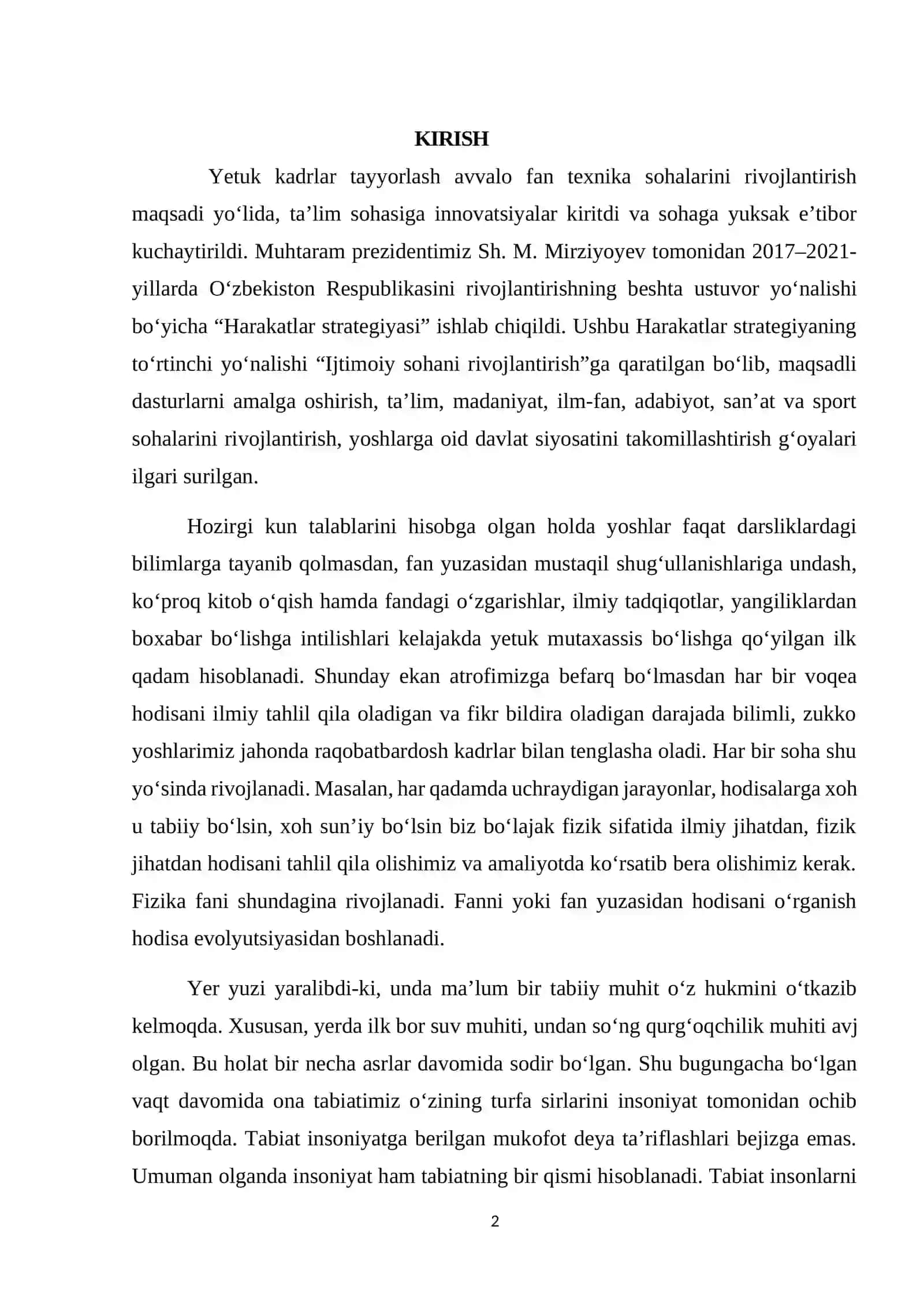 YORUG’LIKNING MUHITLAR BILAN O’ZARO TA’SIRI VA OPTIK QONUNIYATLAR 2