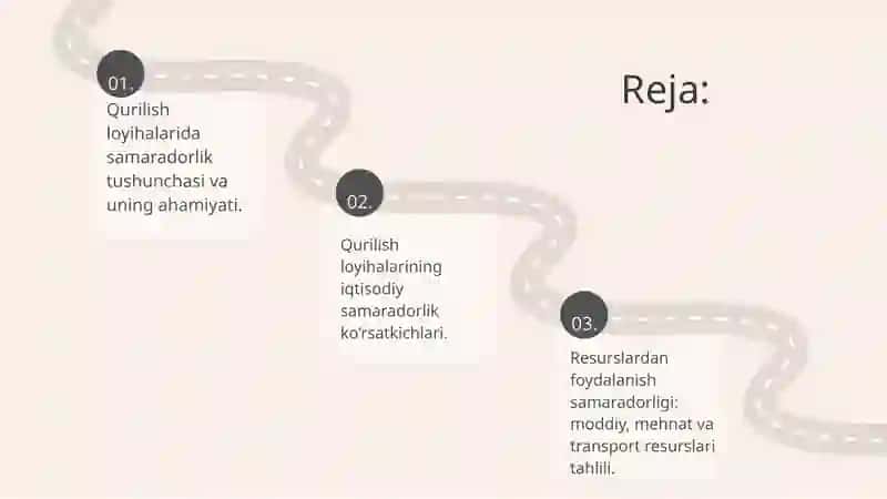 Qurilishdaloyihalarning samaradorligini baholash 2