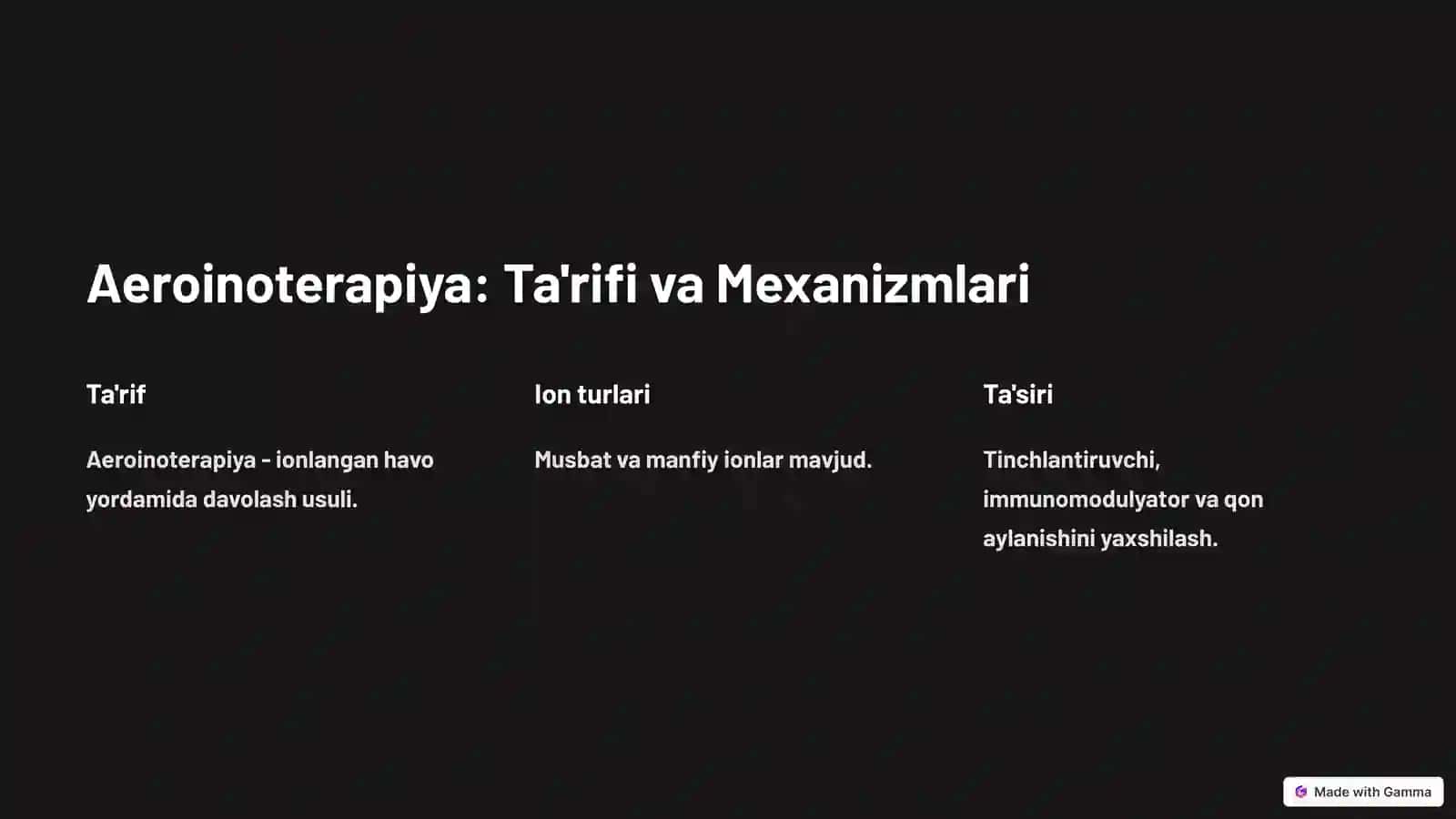Stomatologiyada Maxsus Havo Muhiti Bilan Davolash 2