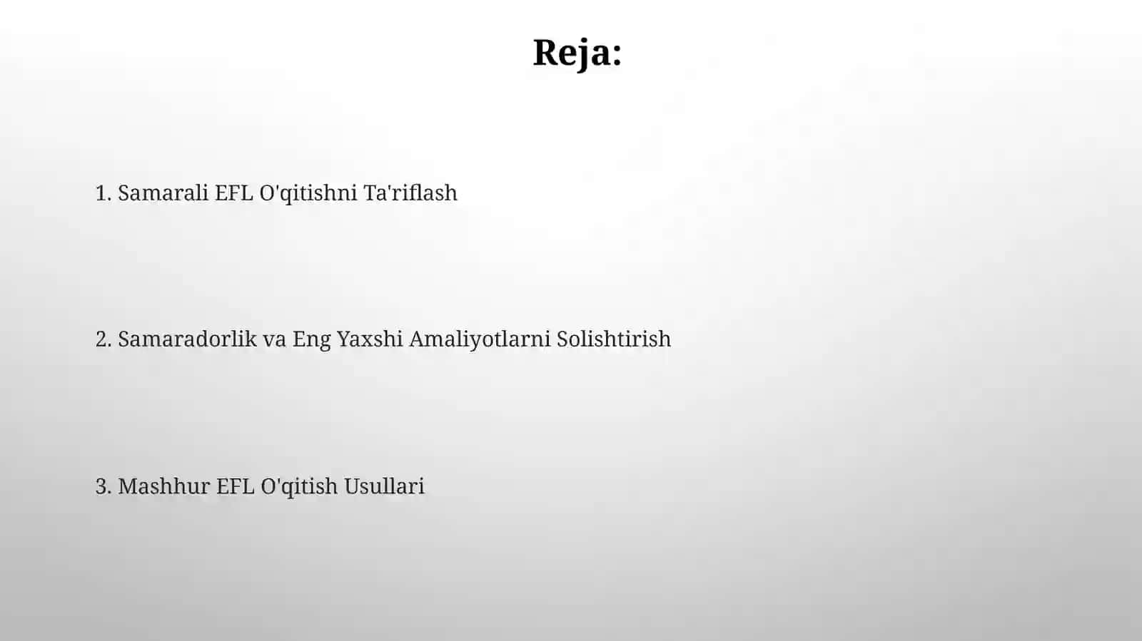 Comparing Effective EFL Teaching Methods 2