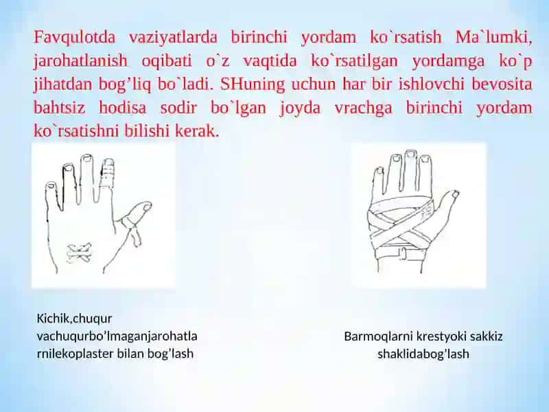 Birlamchi tibbiy yordam ko’rsatish asoslari 2