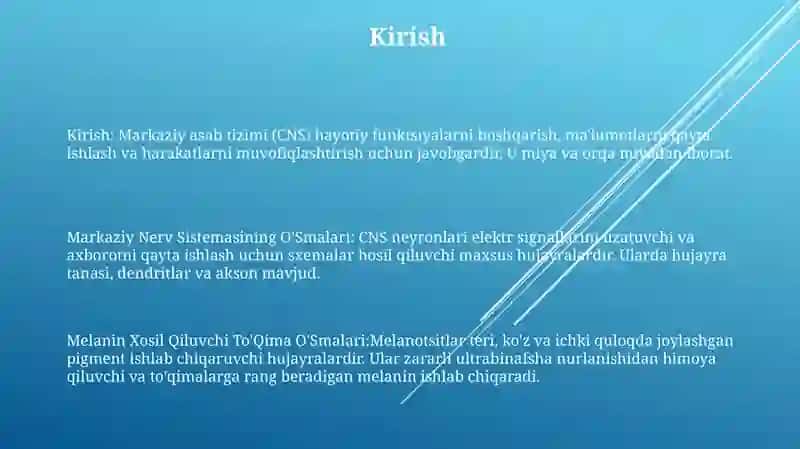 Markaziy Nerv Sistemasining O'Smalari, Melanin Xosil Qiluvchi To'Qima O'Smalari 2
