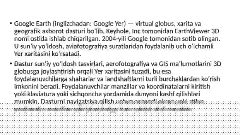 Google Earth 2