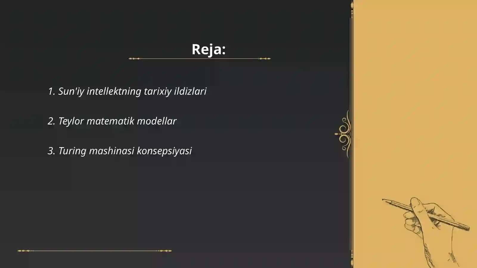 Sunʼiy intelekt rivojlanish tarixi 2