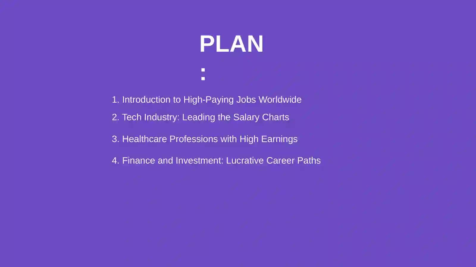 High-Paying Jobs Worldwide 2
