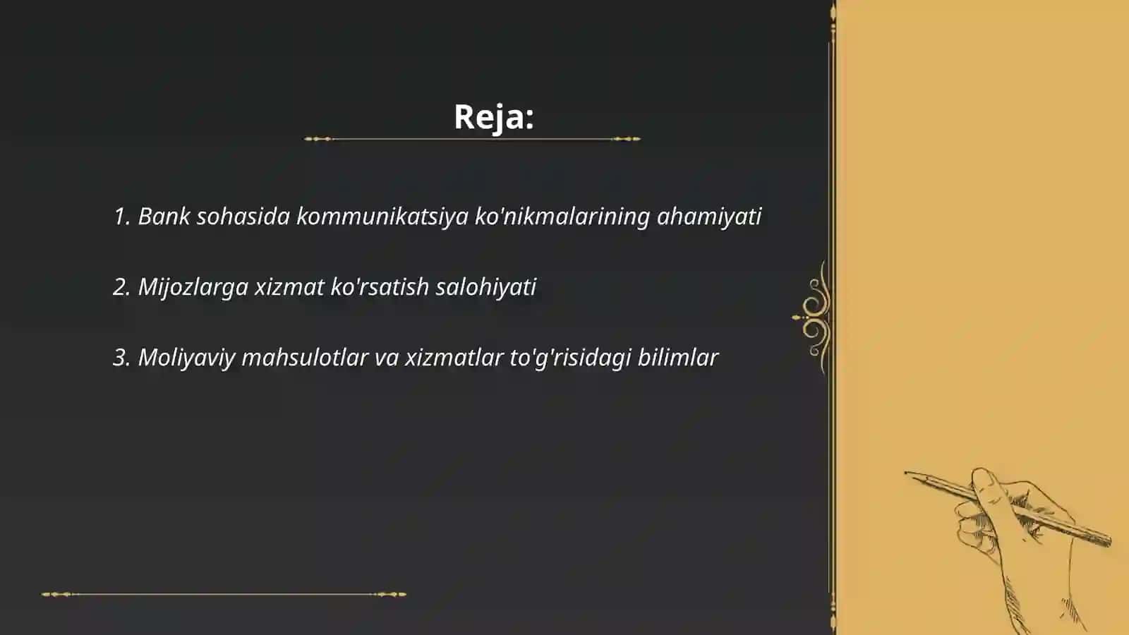 Bank sohasida kommunikatsiya ko'nikmalarining ahamiyati 2