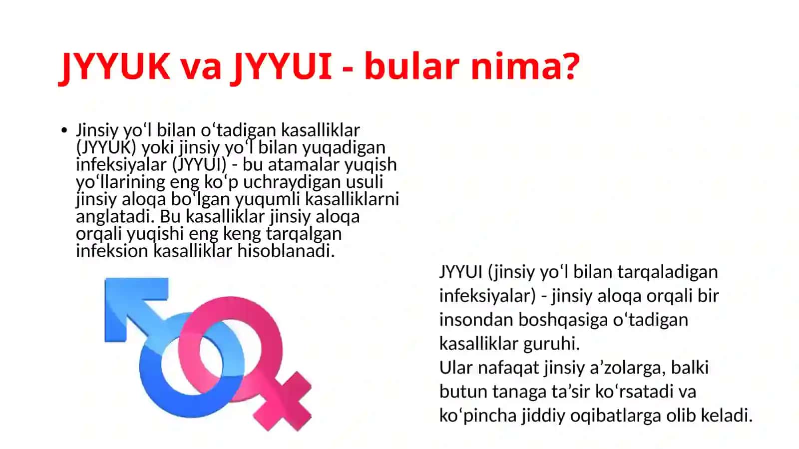 Jinsiy yo‘l bilan yuqadigan infeksiyalar 2