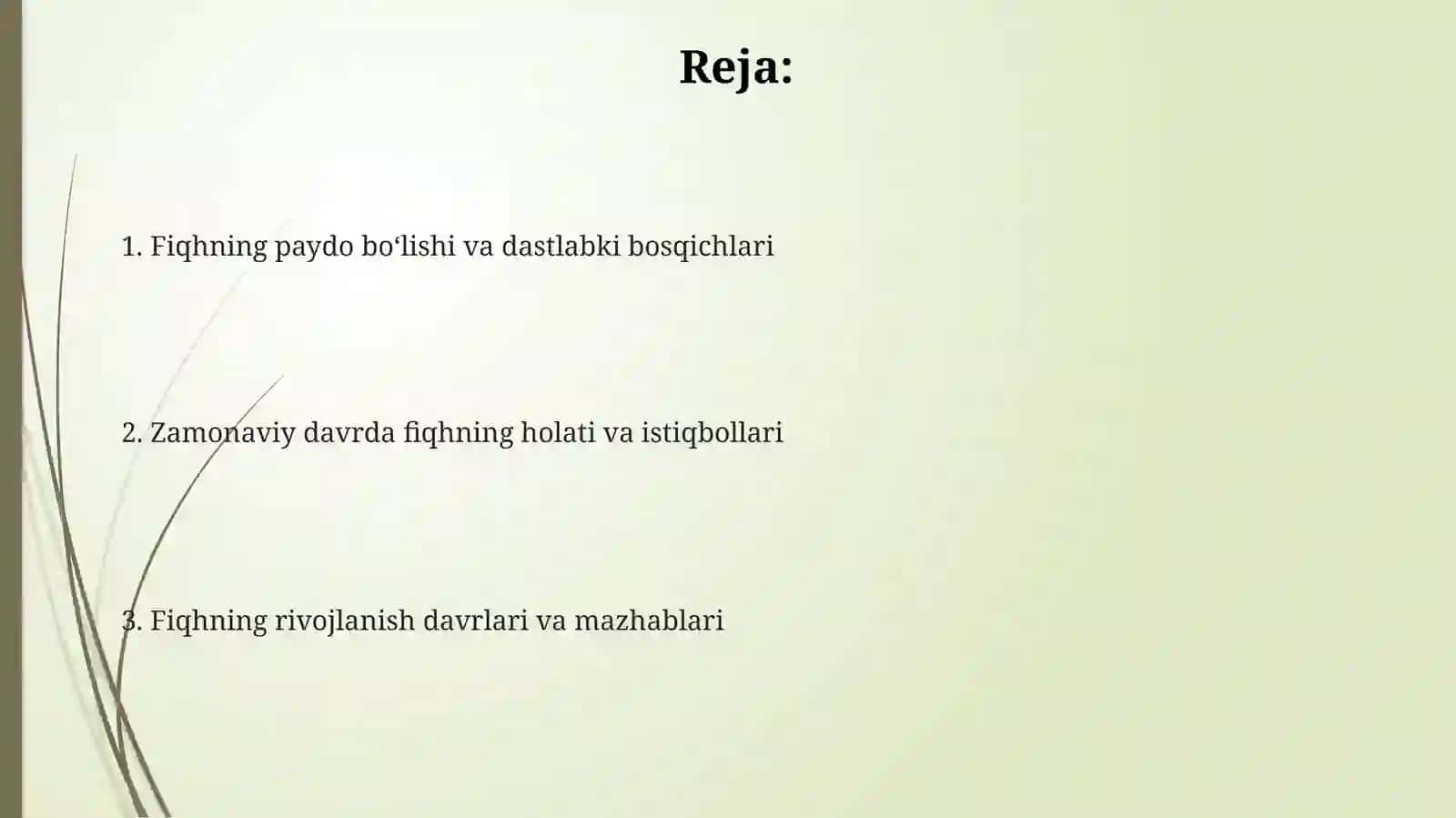 Islomhuquq(fiqiq)vauningtaraqqiyotbosqichlari 2
