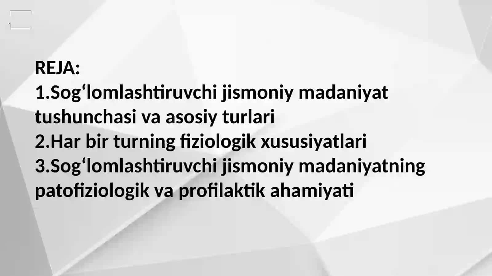 Sog‘lomlashtiruvchi jismoniy madaniyatning asosiy turlarining fiziologik xususiyatlari 2