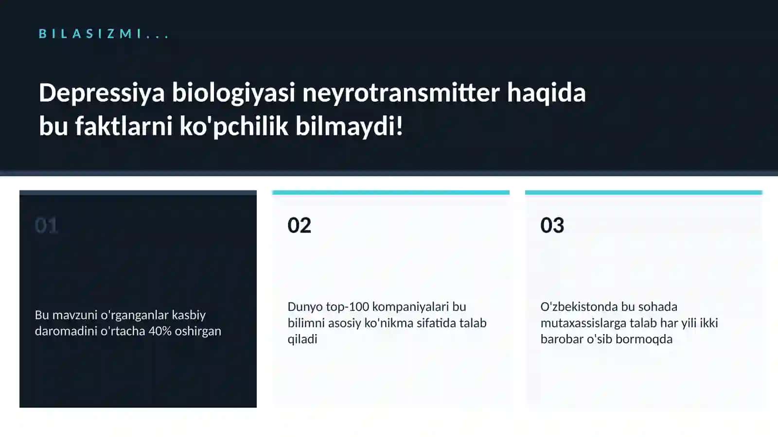 Depressiya biologiyasi neyrotransmitter 2