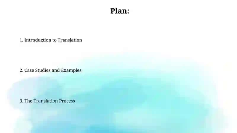 Introduction to Translation 2