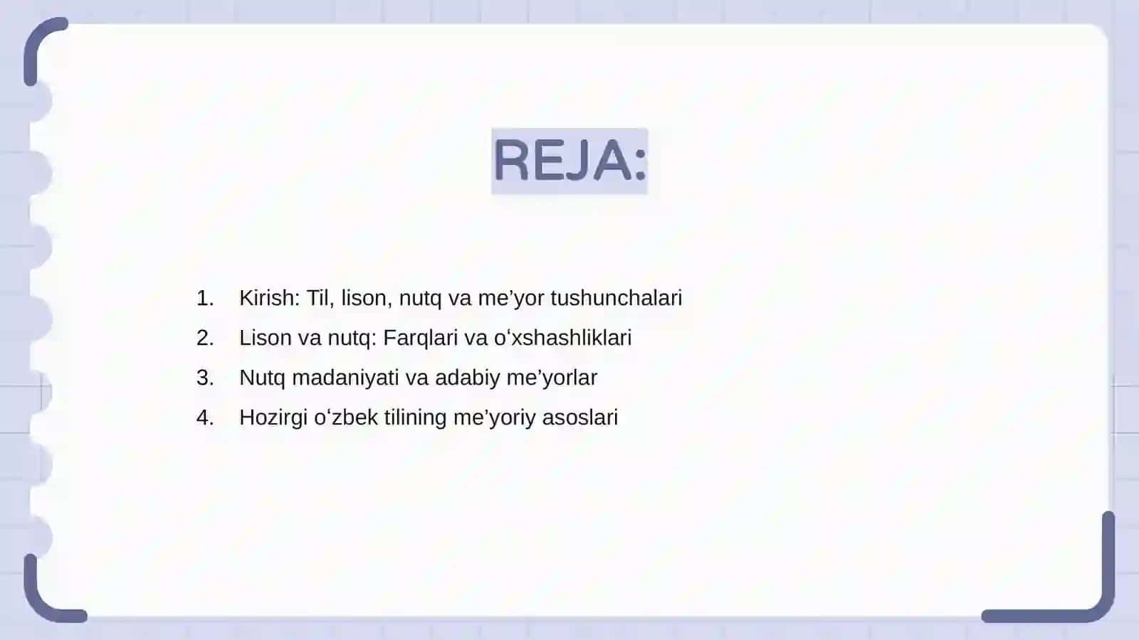 Hozirgi õzbek tilida lison,nutq va me'yor munosabati 2