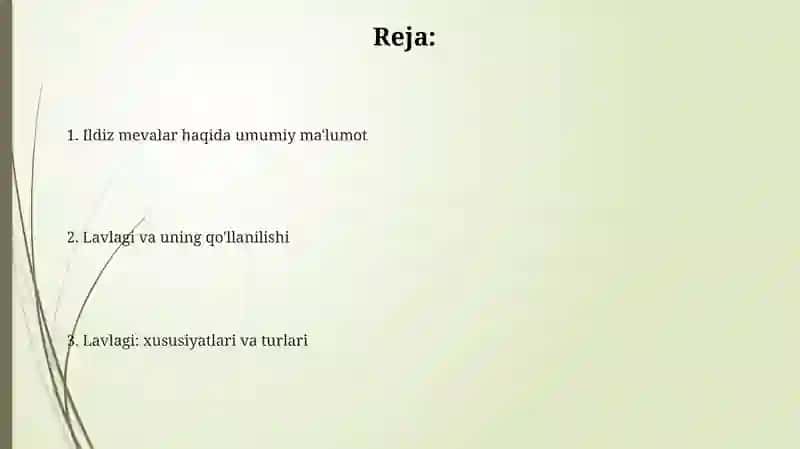 Lavlagi: xususiyatlari va turlari 2