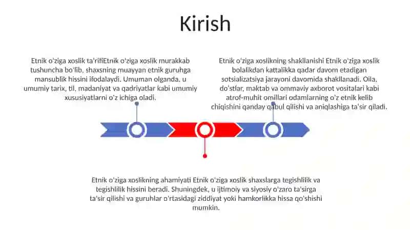 Etnik Identlikni Shakllanishi 2