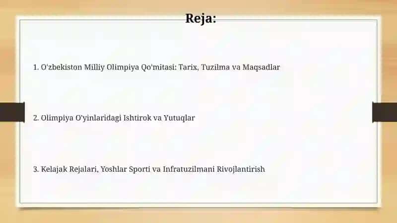 O'zbekiston Milliy Olimpiya Qo'mitasi 2