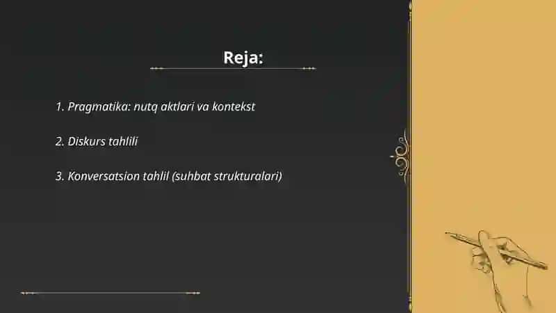 Kommunikativ tilshunoslikning zamonaviy turlarlari 2
