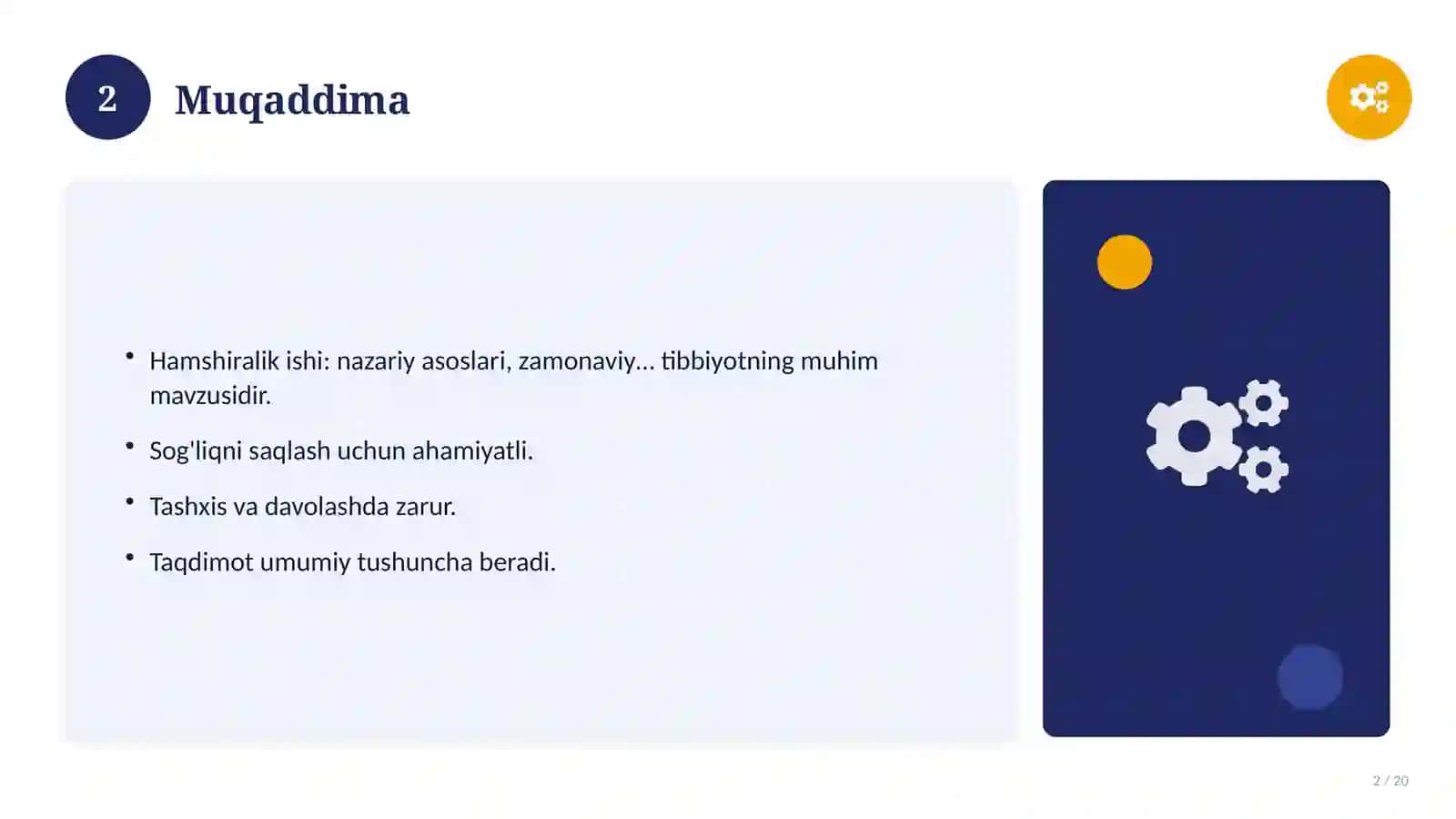 Hamshiralik ishi: nazariy asoslari, zamonaviy yondashuvda 2