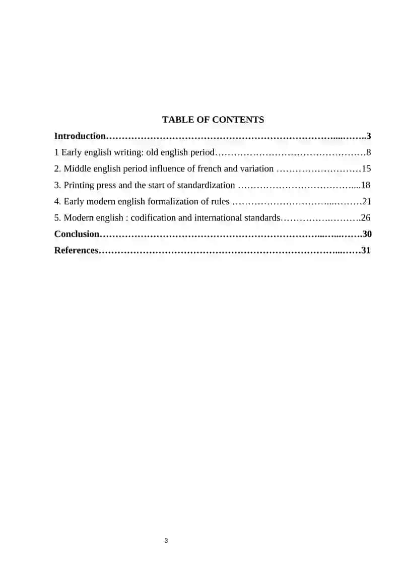 Development of spelling and punctuation standards in the English language history 2