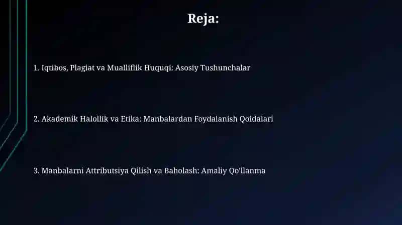 Iqtibos, Plagiat va Mualliflik Huquqi: Asosiy Tushunchalar 2