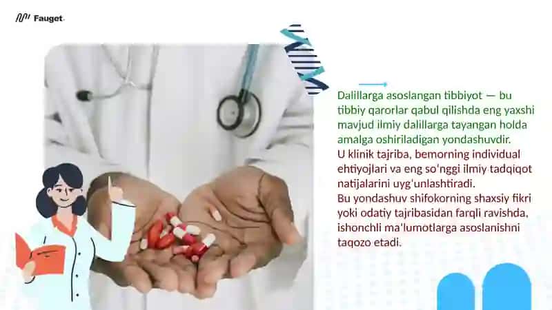 Dalilarga asoslangan tibbiyotning amaliyot uchun ahamiyati 2