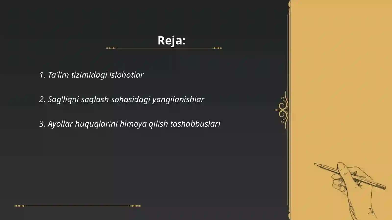 Ta'lim tizimidagi islohotlar 2