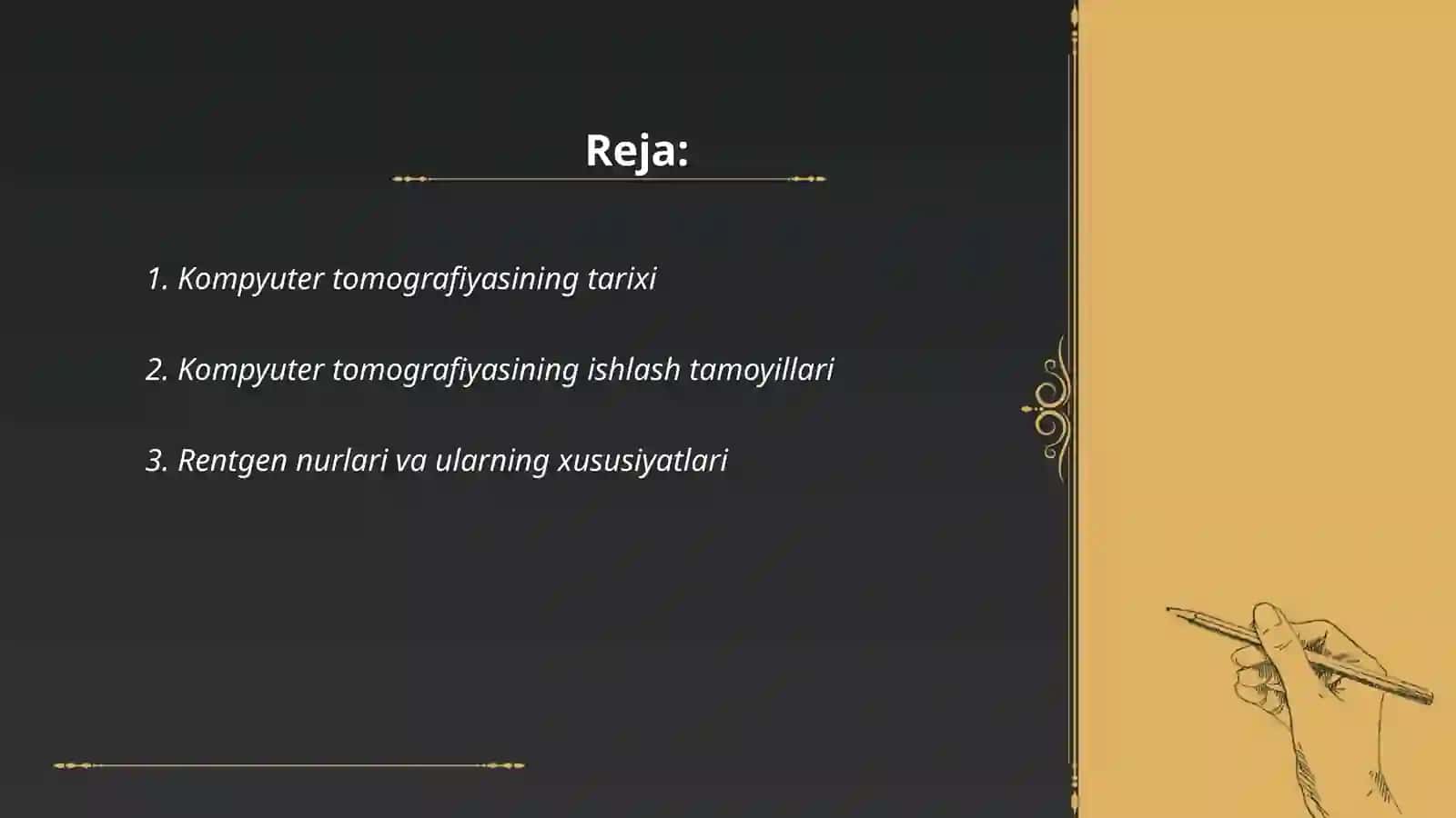 Kompyuter tomografiyasi va uni ishlashining fizik asoslari 2