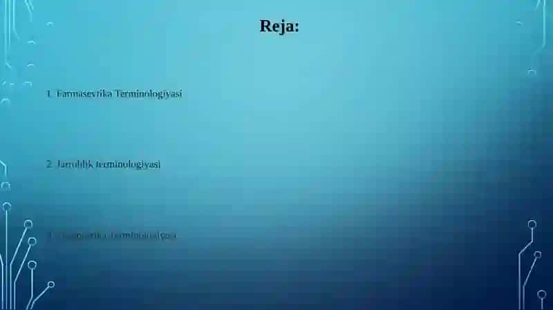 Veterinariya sohasiga oid terminlar 2