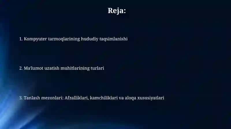 Kompyuter tarmoqlarining hududiy taqsimoti 2