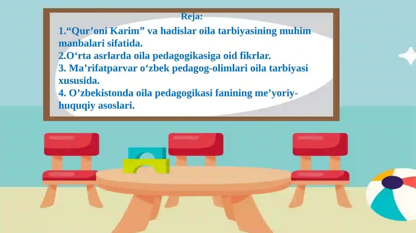 O’zbekistonda oila pedagogikasining rivojlanish tarixi 2