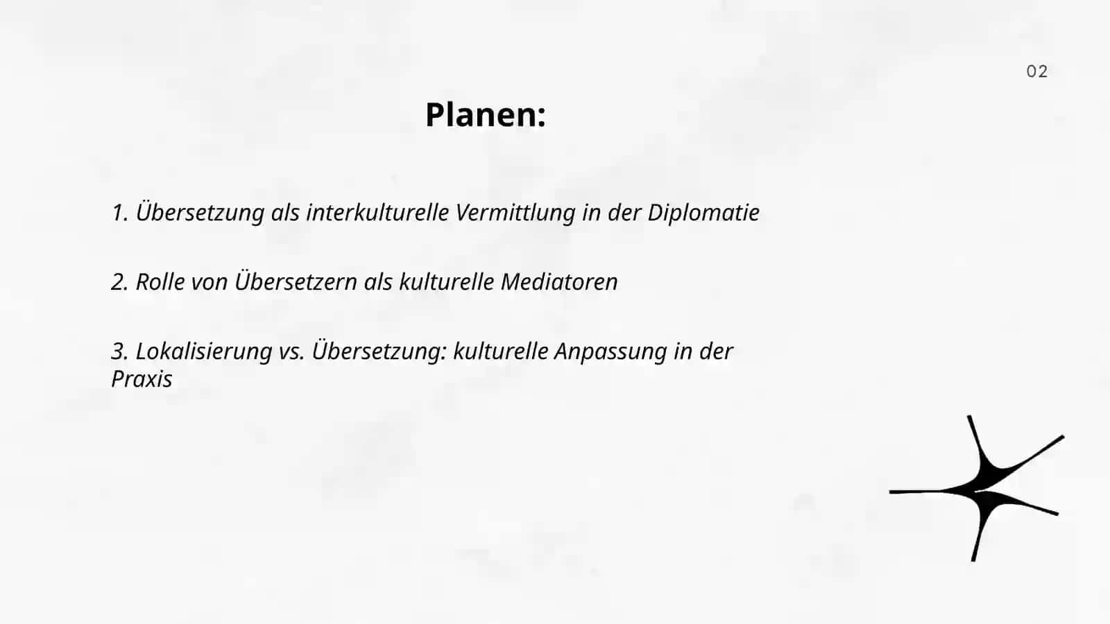 Übersetzungen und interkulturelle Beziehungen 2