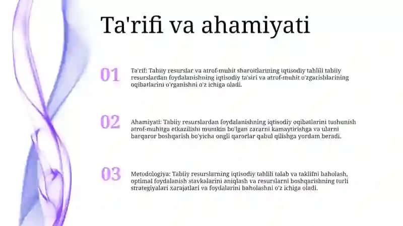 Tabiiy Sharoit Va Resurslarni Tahlil Qilish 2