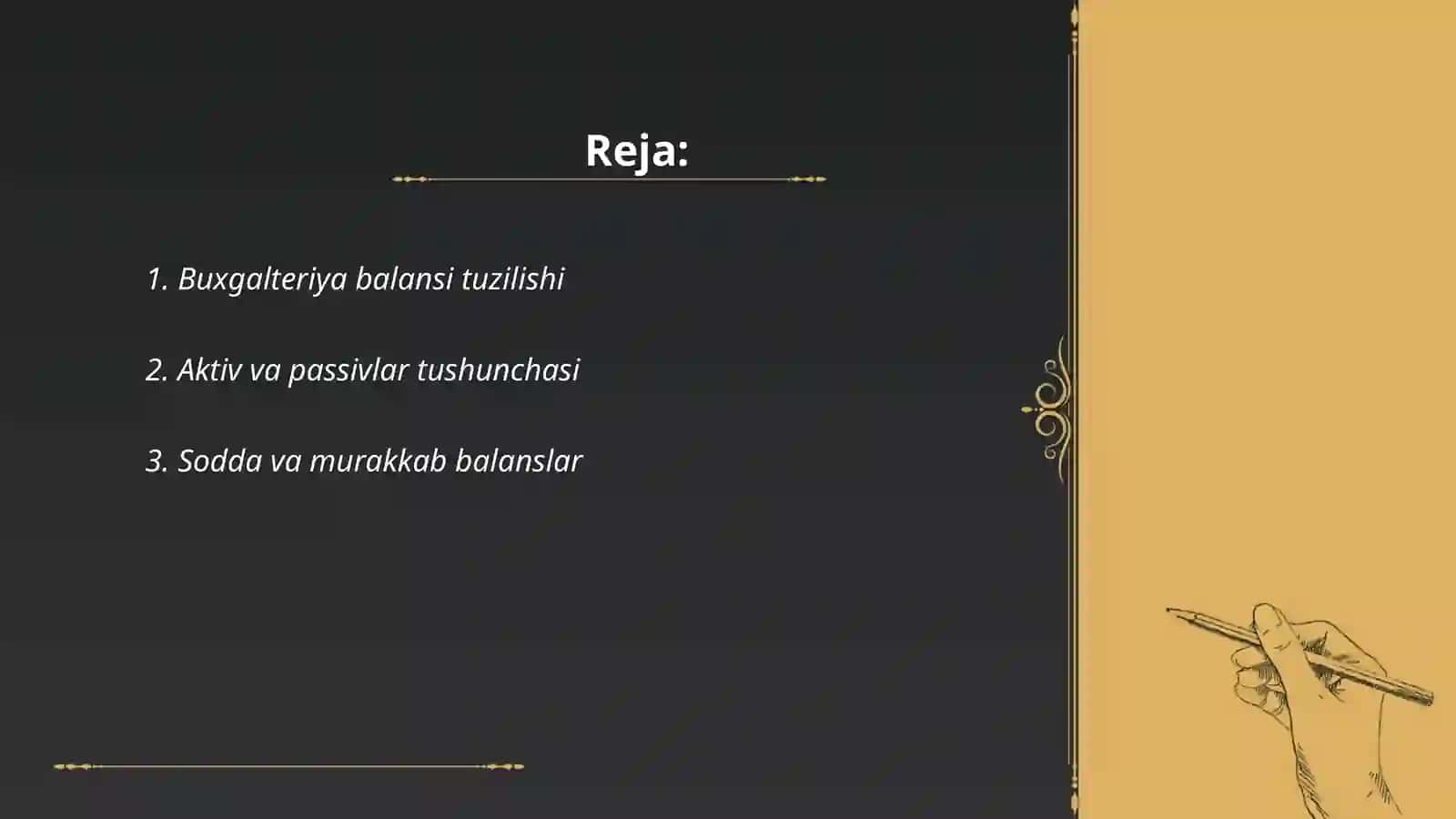 Buxgalteriya balansi va schotlarning ozaro bogliqligi 2