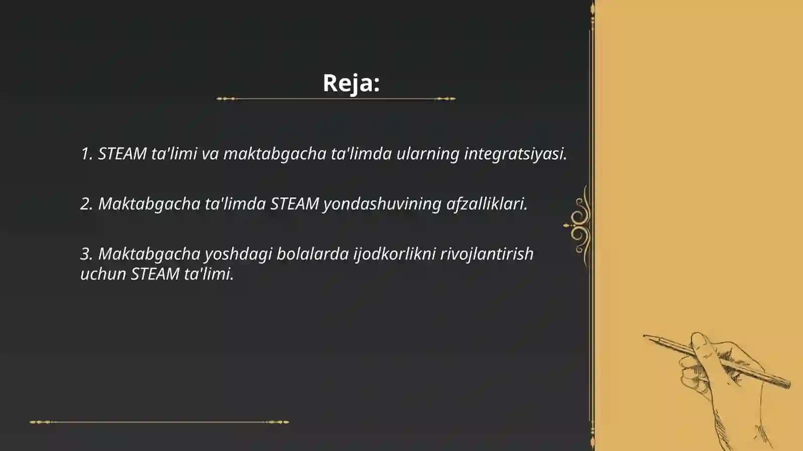 STEAM taʼlim texnologiyasini maktabgacha taʼlimda qoʻllash boʻyicha xorijiy tajribalar tahlili 2