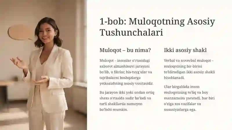 Verbal va Noverbal Muloqot Turlari va Vazifalari 2