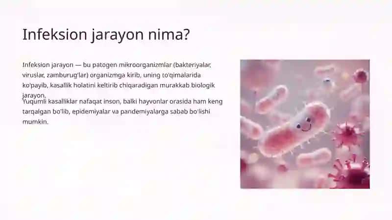Umumiy infeksion jarayon haqida tushuncha 2